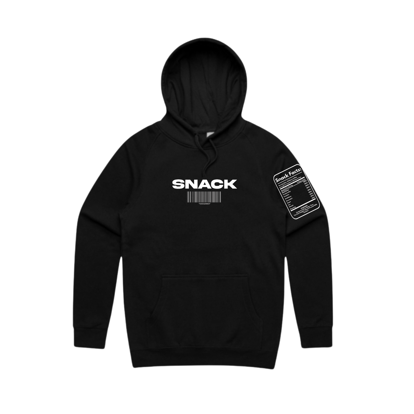 Sierra Snacks - SNACK Hoodie - Black Colorway
