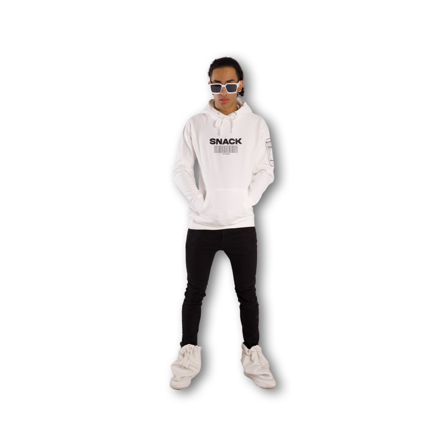 Sierra Snacks - SNACK Hoodie - White Colorway