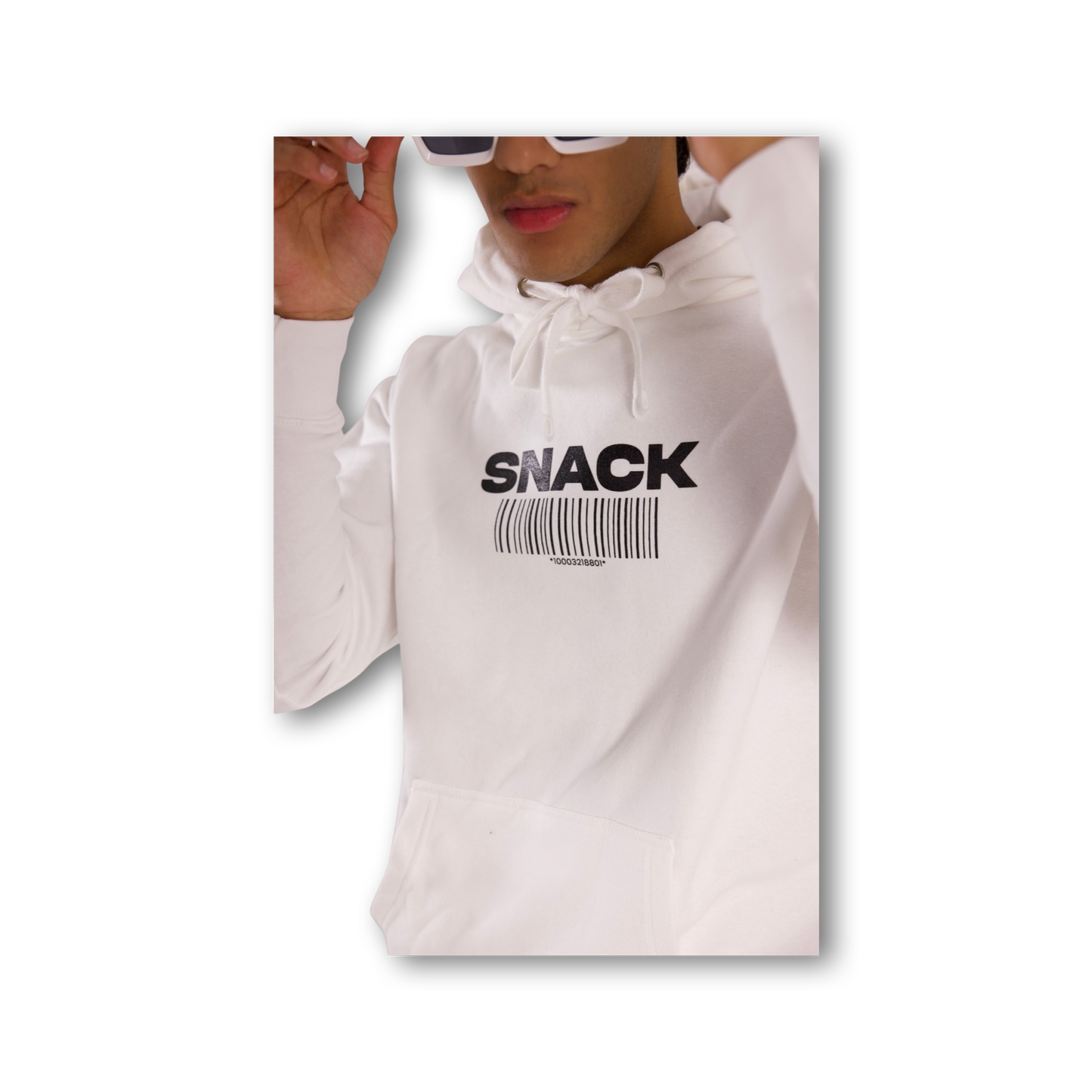 Sierra Snacks - SNACK Hoodie - White Colorway